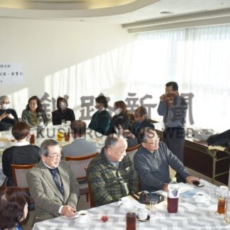 ５５周年記念誌の発行祝い食事会　日本水彩画会釧路支部【釧路市】(2023-12-26)