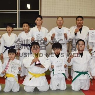 根室少年団（小学１～３年生の部）優勝　柔道・太平洋武徳館クラブカップ【根室】(2023-12-12)