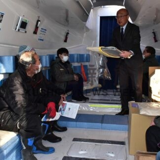 津波救命艇、避難困難地域の暮帰別地区に配備【浜中】(2023-12-20)