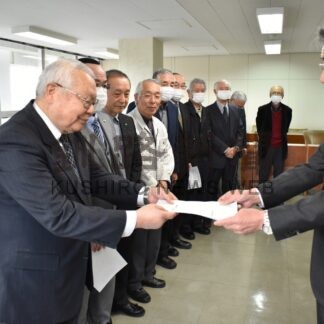 市に信号機設置を要望　春採下町地区連【釧路市】(2023-12-03)