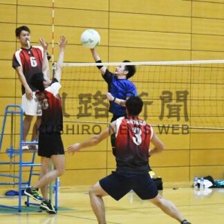 マダムサラブ連覇、男子はＮＢＭ制す　ソフトバレー【釧路市】(2023-12-18)