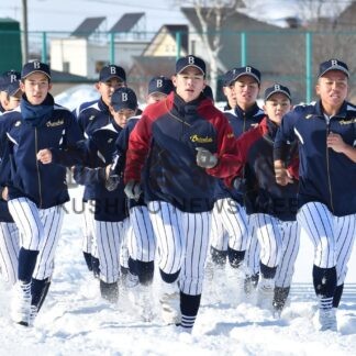 別海ナイン 練習に汗　選抜高校野球、出場決定から一夜明け【別海】(2024-01-28)
