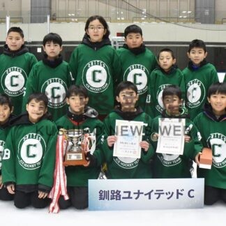 全道小学生アイホ　釧路ユナイテッドＢ準優勝【札幌】_1(2024-01-09)