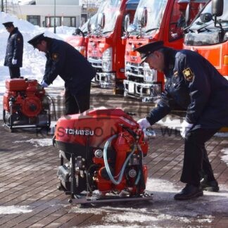 防災減災への意識を確認　中標津消防団出初式【中標津】(2024-01-09)