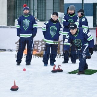 アイスストッカーで交流　ワイルズ選手も参加【標茶】(2024-02-04)