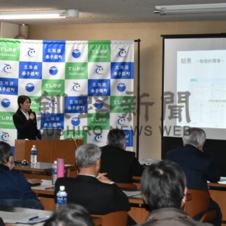 弟子屈での研究成果発表　玉川大学生【弟子屈】(2024-02-11)