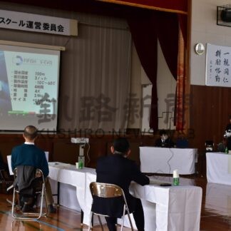 厚岸翔洋高、国のマイスター・ハイスクール事業で活動報告【厚岸】(2024-02-18)