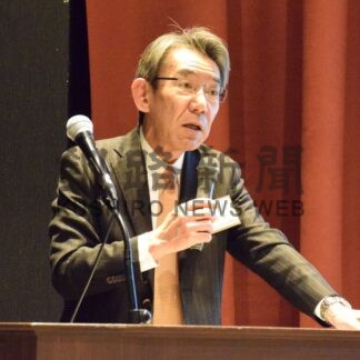 まちづくりの展望示す　蝦名市長招き内外情勢懇【釧路市】(2024-02-23)