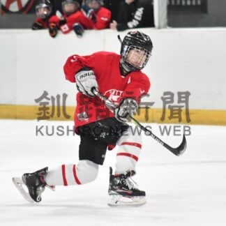 釧路ユナイテッドＢが優勝　アイスホッケー新人戦小学生大会【釧路市】_1(2024-02-20)