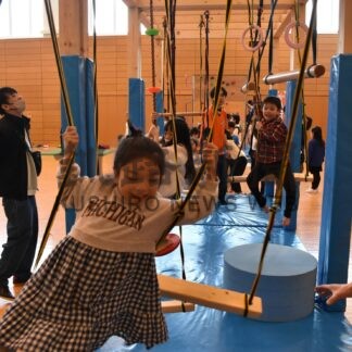 子供たちが遊びやスポーツ体験　釧路でイベント【釧路市】(2024-02-24)