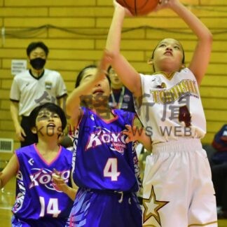 男女４強出そろう　釧新杯ミニバスケＵ12開幕【釧路市】(2024-02-06)