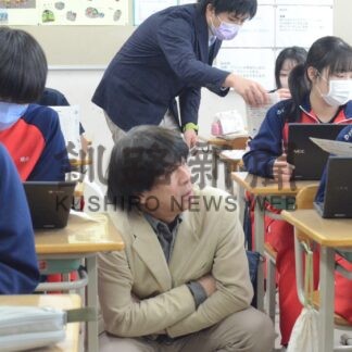 災害時の備え、小説にして確認　釧路・北中【釧路市】(2024-02-07)