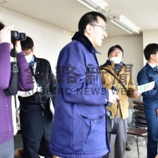 海氷観測を開始　市と観光協会　【根室】(2024-02-06)