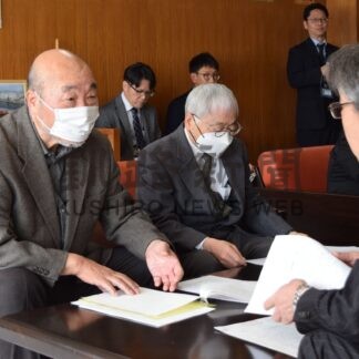 太陽光発電事業中止を　自然保護協など市に要望書提出【釧路市】(2024-02-21)