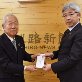 森と緑の会など３団体に寄付　釧路風林カントリークラブ【釧路市】(2024-02-08)