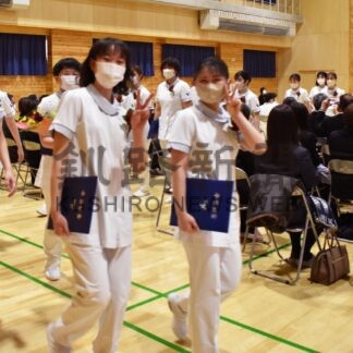 患者への対応生かす　釧路市立高等看護学院で卒業式【釧路市】(2024-03-04)