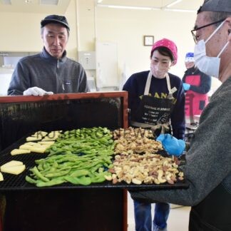 身近な食材で薫製作り　グレートノース山本代表招き体験【厚岸】(2024-03-02)
