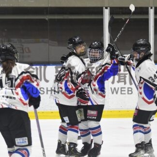 多田藍、流れ呼ぶ一撃　全日本女子アイスホッケー【札幌】(2024-03-11)