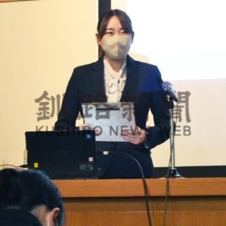 先輩看護師がアドバイス、仕事について理解　釧路地区４校卒業記念講演【釧路市】(2024-03-03)