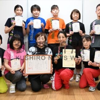 杉村さんエアロビ全国Ｖ　所属教室生徒は動画コン入賞【釧路市】(2024-03-22)