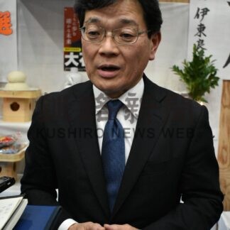 無投票４選大石村長に聞く　「新たな可能性探る」【鶴居】(2024-04-17)