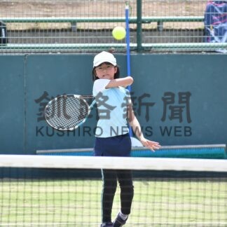 ひぶなＣＵＰ大会　佐藤（釧湖陵２年）が単複制覇【釧路市】(2024-04-29)