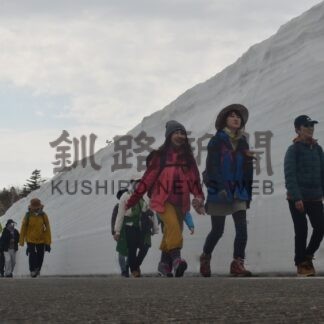 ５年ぶり知床雪壁ウォーク【羅臼】(2024-04-16)