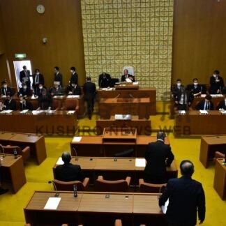 今年度補正予算案を可決　根室市、現庁舎で最後の議会【根室】(2024-04-17)