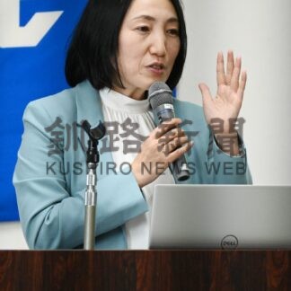 「防衛費削減求め続ける」　社民党・大椿参院議員が講演【釧路市】(2024-04-18)