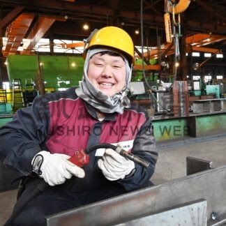 フレッシュさん！⑰　釧路製作所　萩原聖翔さん（１８）【釧路市】(2024-05-14)