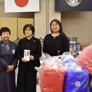 「シェルター」に支援金や物資寄贈　ソロプチミスト釧路【釧路市】(2024-05-29)