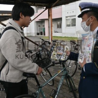 自転車盗難被害防ごう　ロックと防犯登録を【釧路市】(2024-05-11)