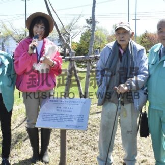 釧路八重見頃　市民でにぎわう　観察会や屋台多彩に【釧路市】_1(2024-05-19)