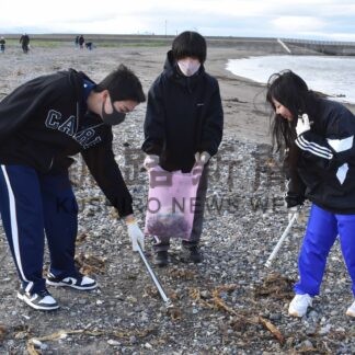 清掃活動 心地よい汗流す　標津高、知床ゴミゼロ運動で【標津】(2024-06-05)
