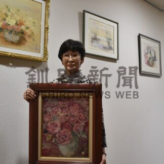 思い出の和紙絵１７点　はまなす睦館入居者の泉さんが作品展【釧路町】(2024-06-04)