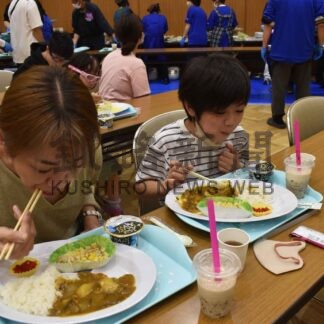 メニュー４品を堪能　じぃ～んこども食堂【根室】(2024-06-26)