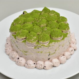 抹茶とあずきのスフレ きょう限定販売　道の駅スワン４４ねむろ【根室】(2024-06-22)