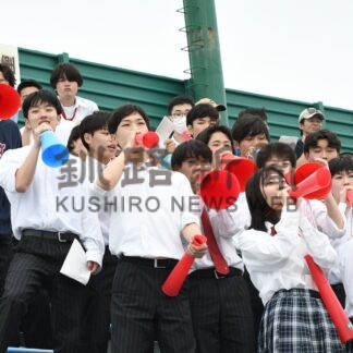 根室高生ナインを応援　高校野球北大会釧根支部予選【釧路市】(2024-06-30)