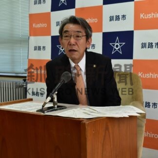 岡山市訪問団 来月２９日来釧　蝦名市長が定例会見【釧路市】(2024-06-29)