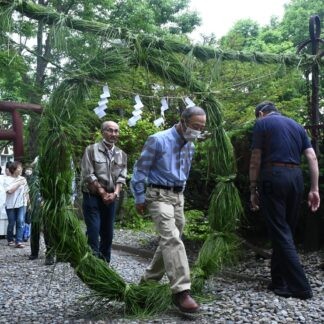 無病息災願い大祓い式　三吉神社【釧路市】(2024-07-01)