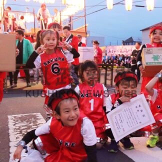 子ども仮装盆踊り趣向凝らし　スラムダンク団体Ｖ【根室】(2024-07-24)