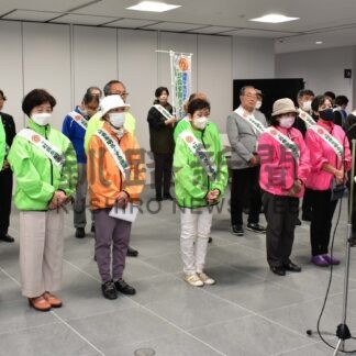 犯罪予防と立ち直り支援　社明運動出発式【根室】(2024-07-17)