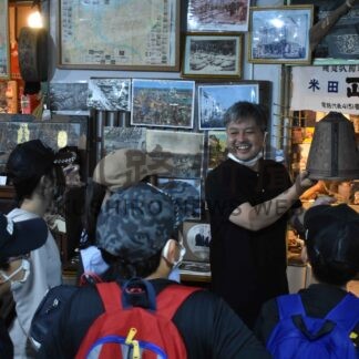 釧路の昔見て触れて　清明小６年生、なつかし館で体験学習【釧路市】(2024-07-06)