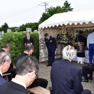 戦争の記憶 風化させない　市社協、戦災殉難者らの追悼法要【根室】(2024-07-23)