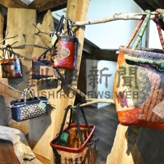 「一閑張り」センス光る　安藤さん作品展示販売会【標茶】(2024-07-03)