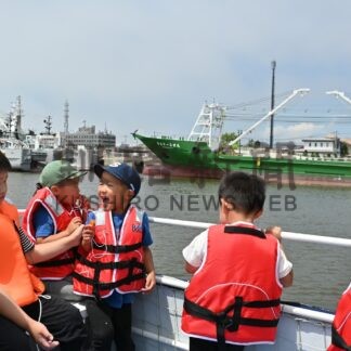 子供らクルーズ楽しむ【釧路市】(2024-07-22)