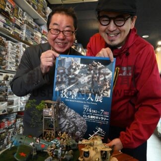 あすから模型二人展　くしろ港町ギャラリーで【釧路市】(2024-07-03)