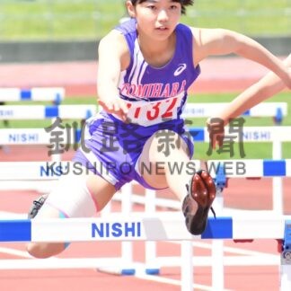 白崎、工藤、藤原が全中切符　通信陸上釧路大会【釧路市】(2024-07-02)