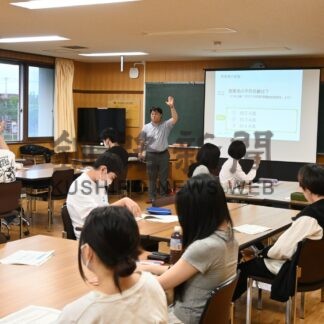 生徒がビジネスプラン作成学ぶ　日本公庫、湖陵高校で出張授業【釧路市】(2024-07-15)