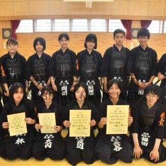 釧鳥取女子５年ぶり制覇　中体連バレー【釧路市】_1(2024-07-09)